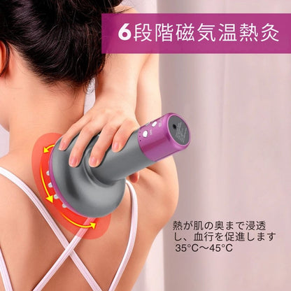 電気式 ガーシャ＆ボディケアブラシ（マイクロカレント）