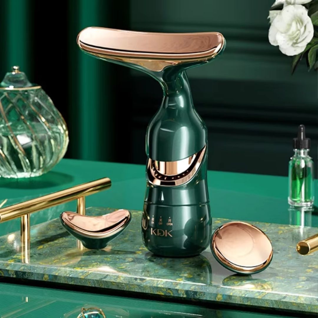 3-in-1 フェイス＆ネックEMS 美容ケアデバイス