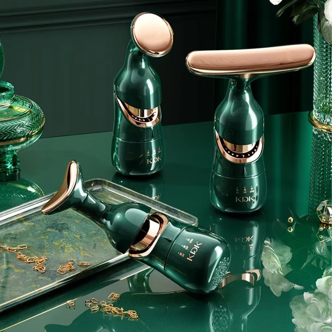 3-in-1 フェイス＆ネックEMS 美容ケアデバイス