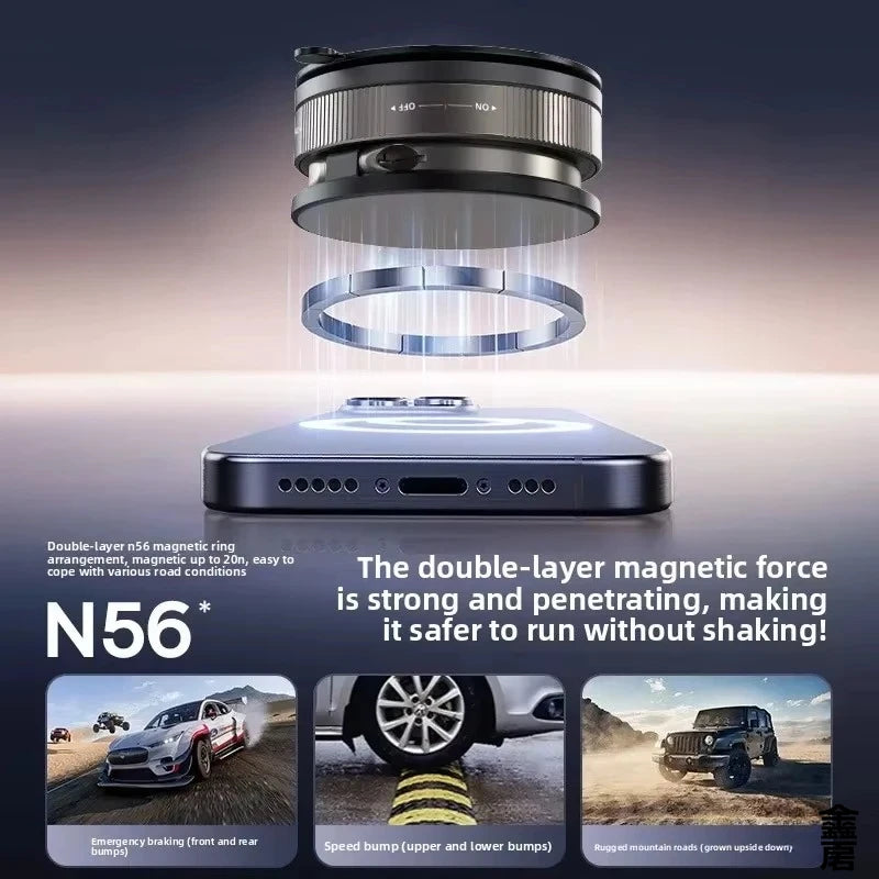 Magnetic Phone Mount｜MagSafe対応 真空吸盤スマホホルダー