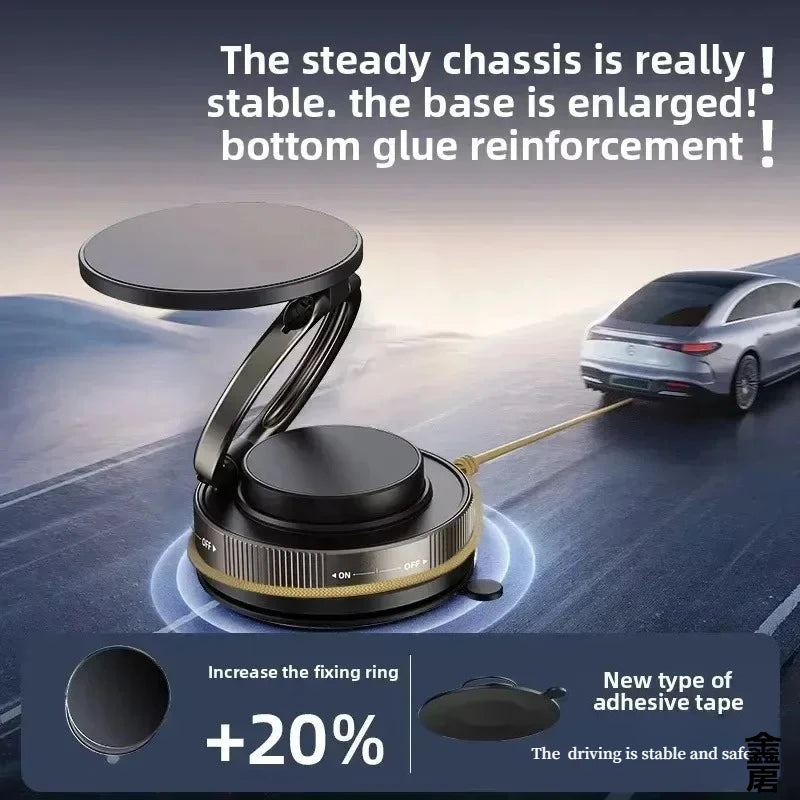 Magnetic Phone Mount｜MagSafe対応 真空吸盤スマホホルダー