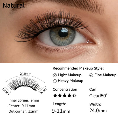 Kumori Magnet Lash — 磁気まつげ ソフトマグネット技術