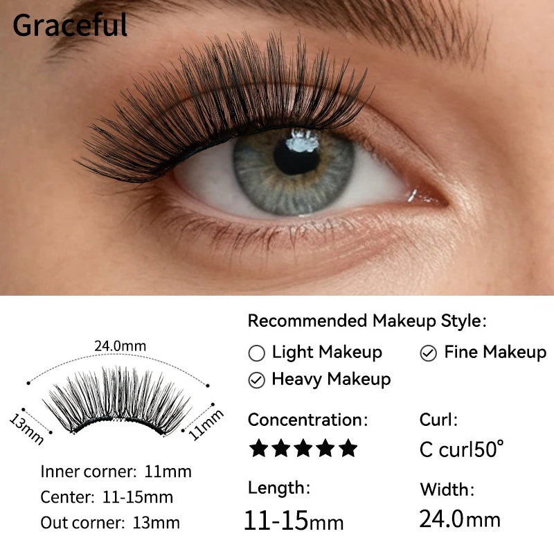 Kumori Magnet Lash — 磁気まつげ ソフトマグネット技術