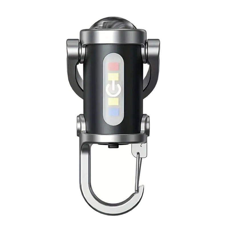 超小型 キーホルダーライト COB LED｜USB充電式・高輝度・防災/アウトドア対応