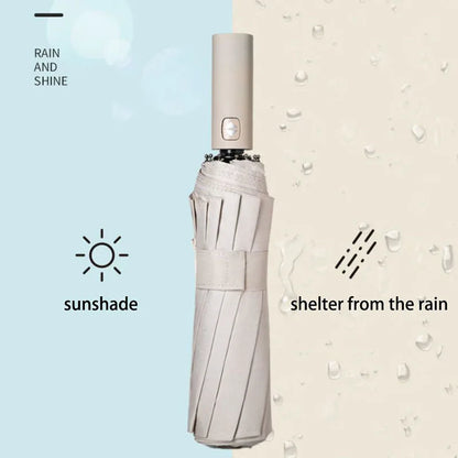 Kumori Shield™  全天候プレミアム折りたたみ傘 ・ UVカット・超撥水・耐風構造・ワンタッチ自動開閉｜晴雨兼用プレミアム折りたたみ傘