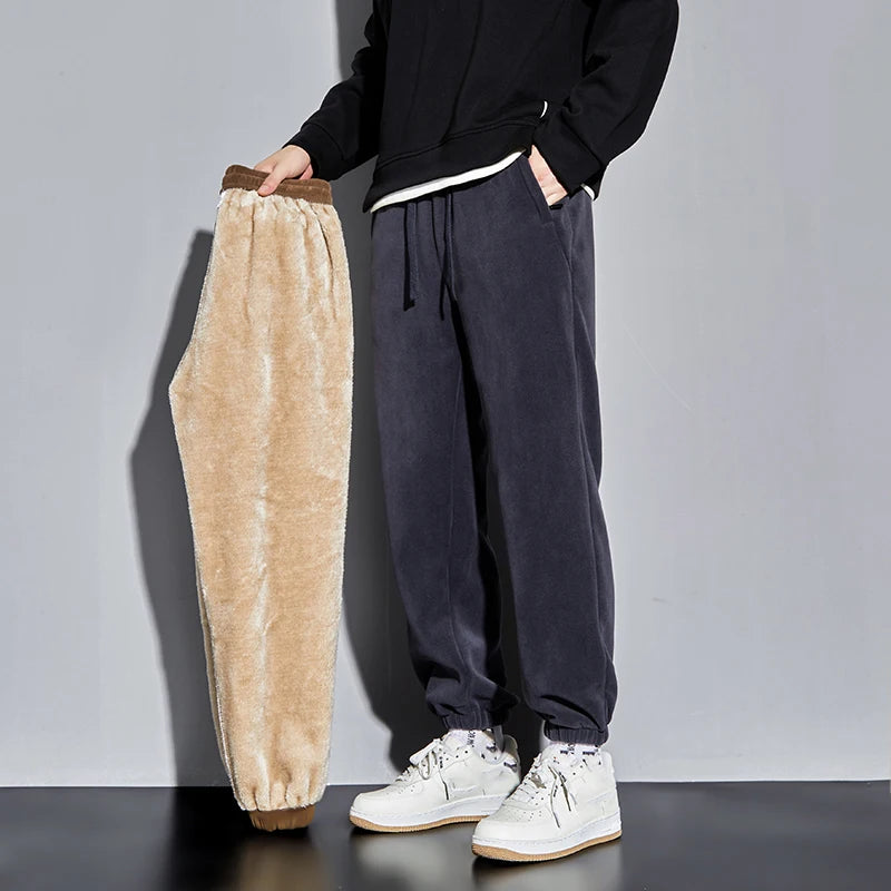 裏起毛・防風 あったかスポーツパンツ｜秋冬対応・ユニセックス｜KUMORI