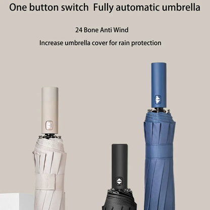 Kumori Shield™  全天候プレミアム折りたたみ傘 ・ UVカット・超撥水・耐風構造・ワンタッチ自動開閉｜晴雨兼用プレミアム折りたたみ傘