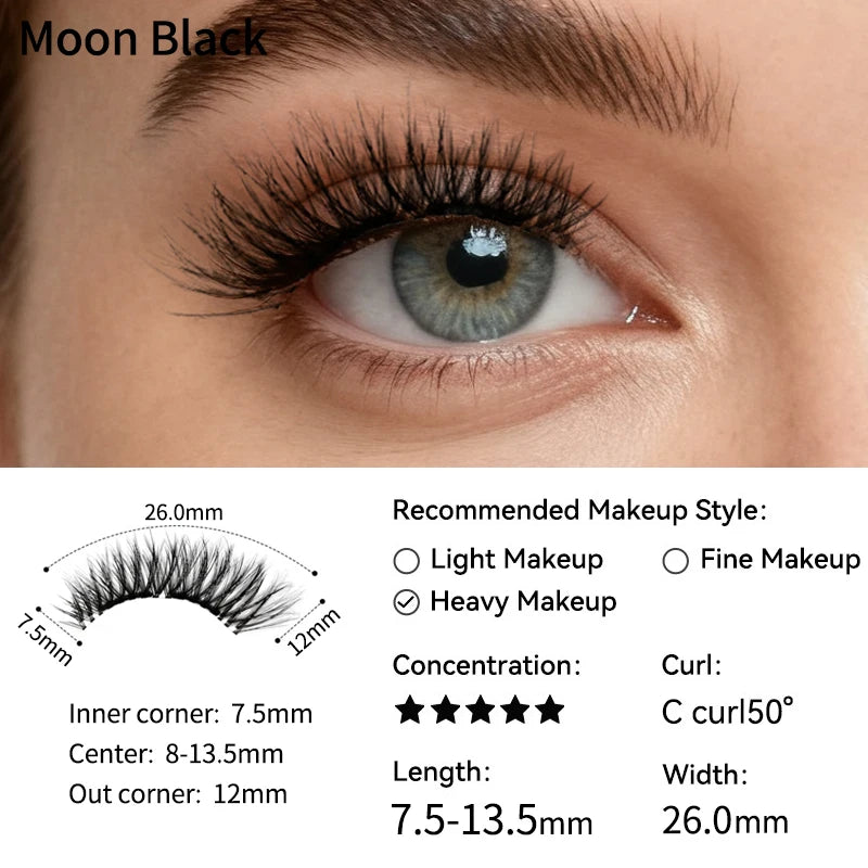 Kumori Magnet Lash — 磁気まつげ ソフトマグネット技術