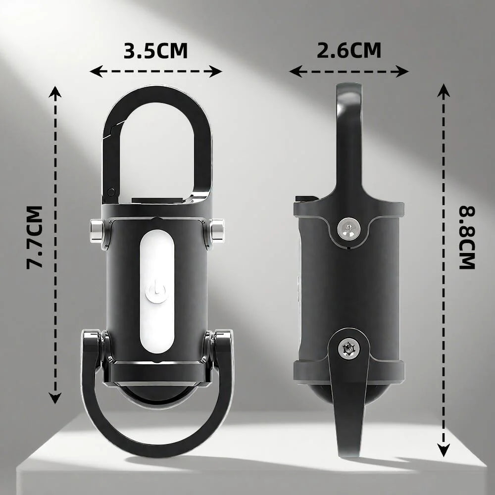 超小型 キーホルダーライト COB LED｜USB充電式・高輝度・防災/アウトドア対応